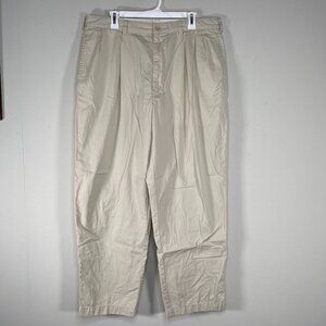 Ralph Lauren Polo Golf Classic Chino Pants Men's 38 x 30 High Rise Cream Casual